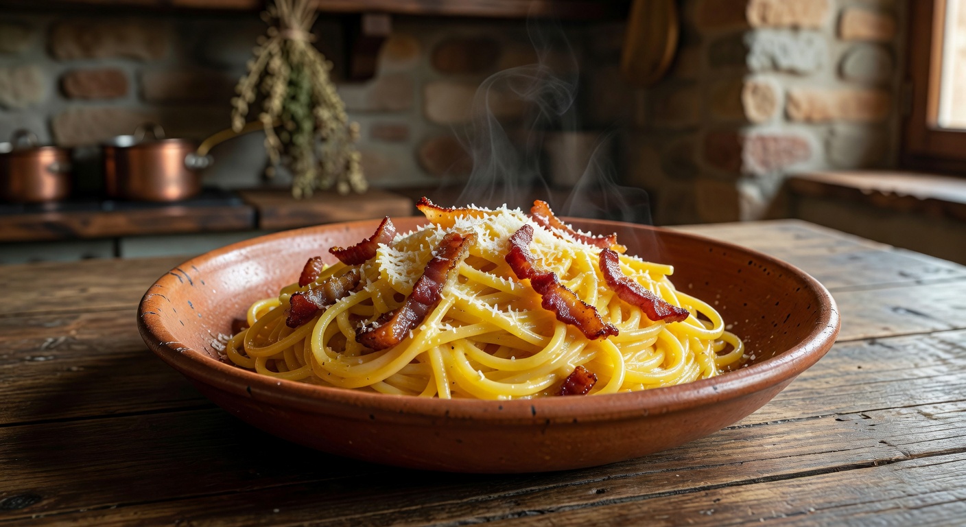 Authentic Italian Pasta Carbonara